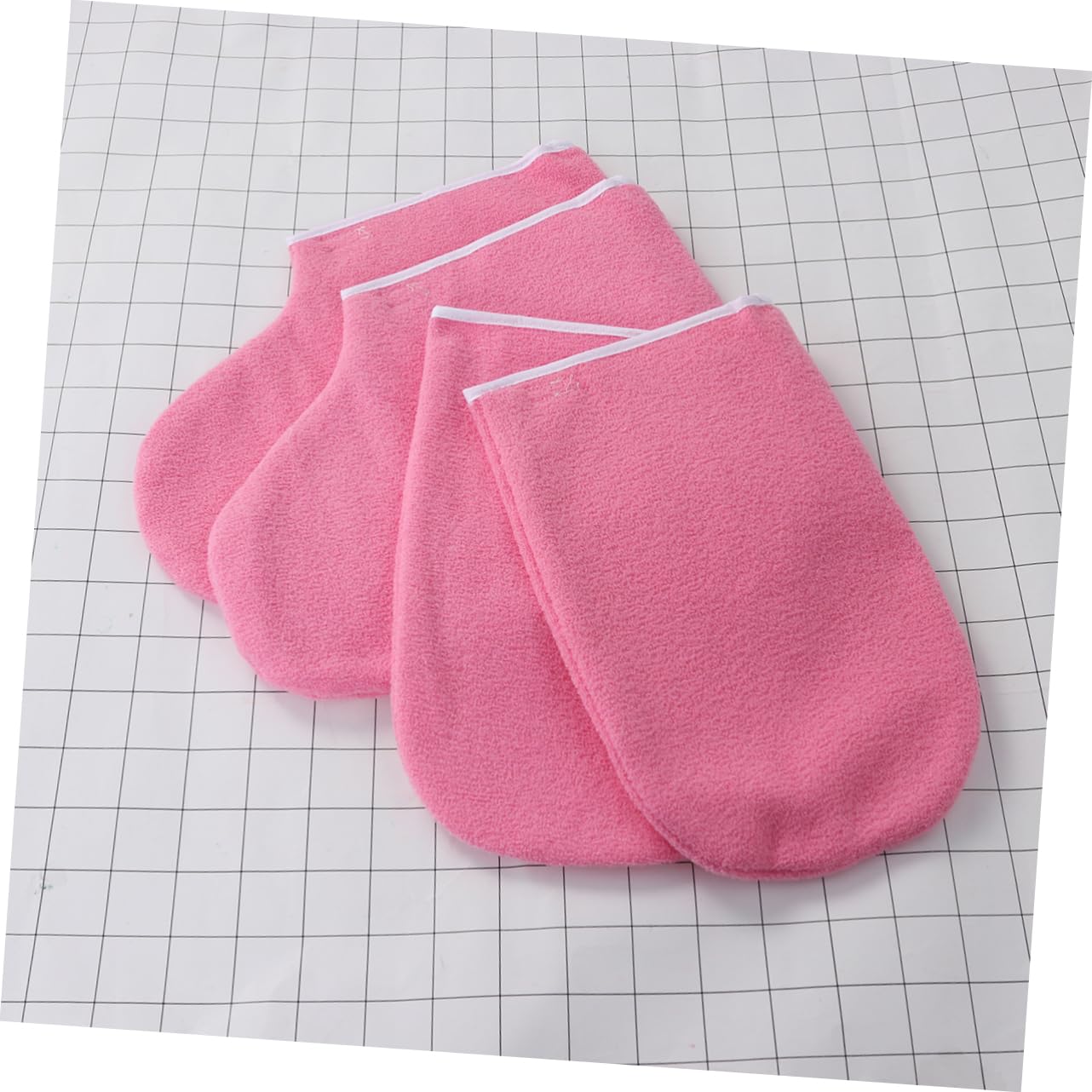 FRCOLOR 6 pares de guantes para botas de mano para el cuidado de la belleza, guantes de cera de parafina para cosméticos botas cortas calefacción