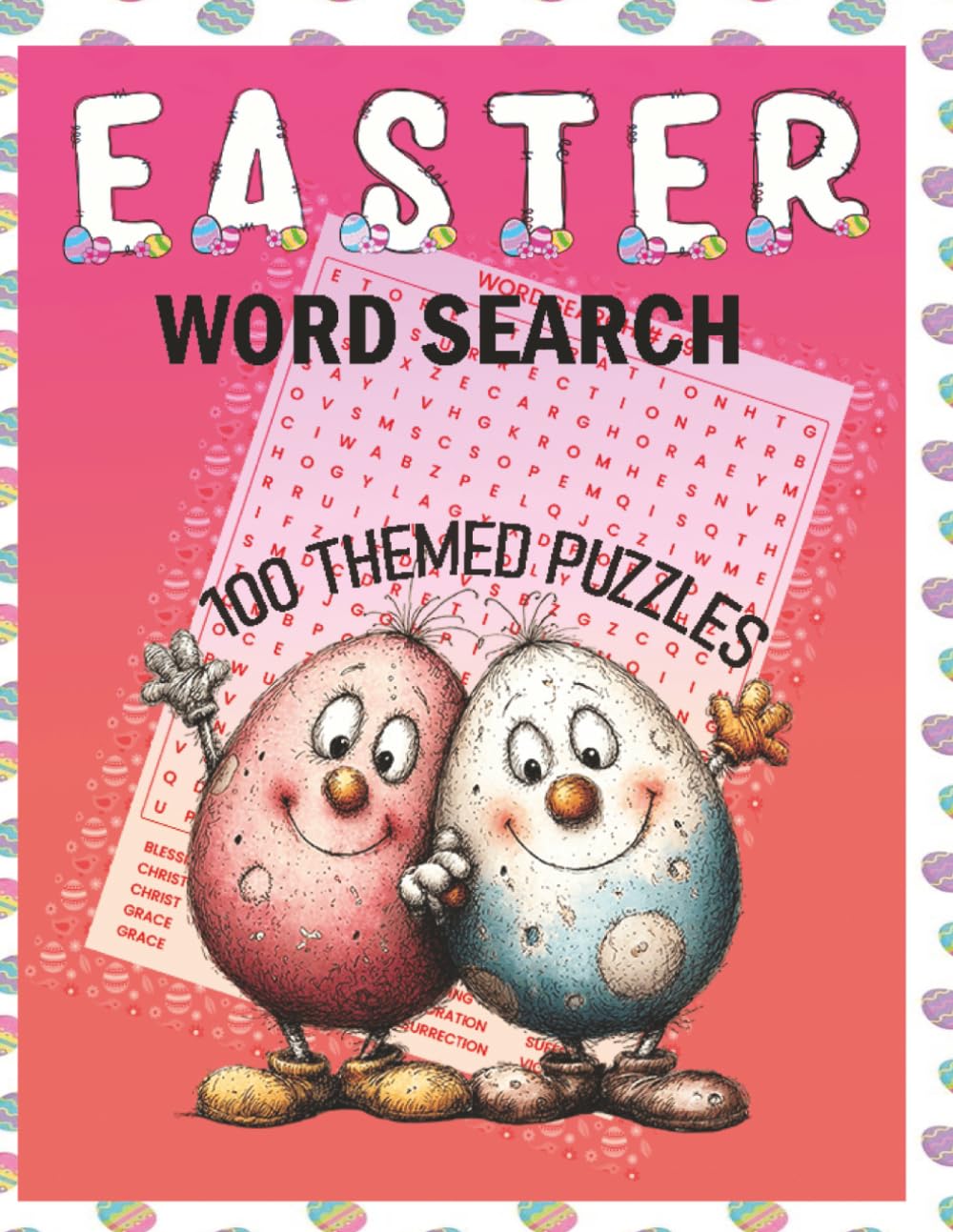 Easter Word Search: 100 themed Pages