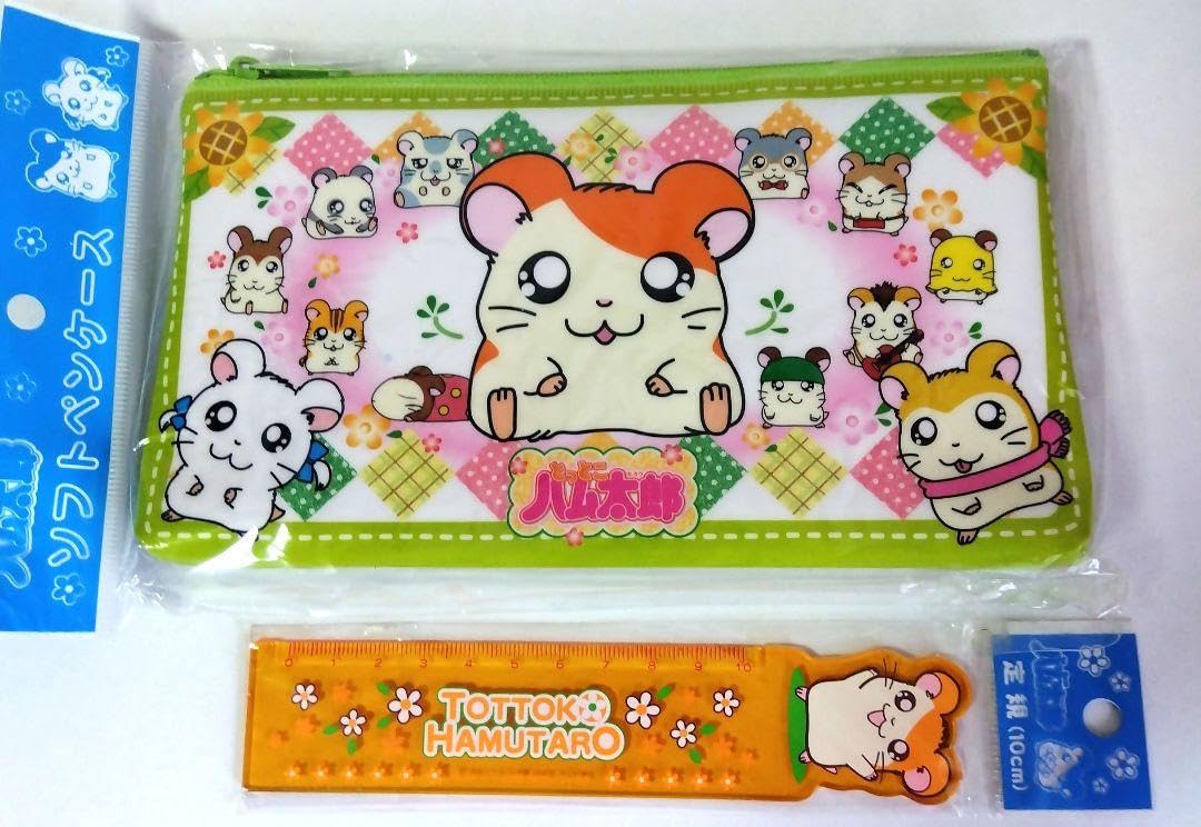 Amazon.co.jp: とっとこハム太郎 ソフトペンケース定規 : 文房具