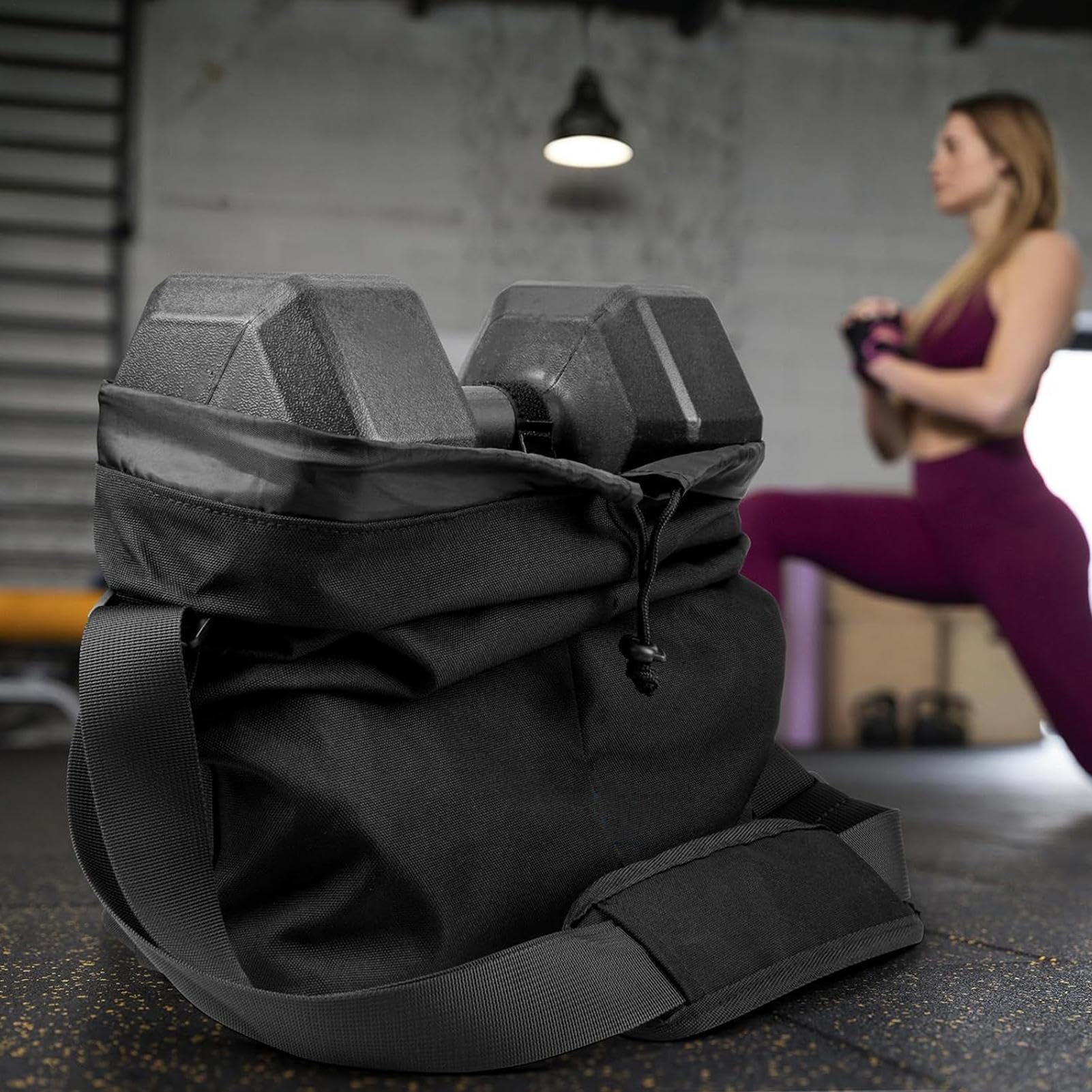 Bolsa De Gimnasio Saco Con Cordón
