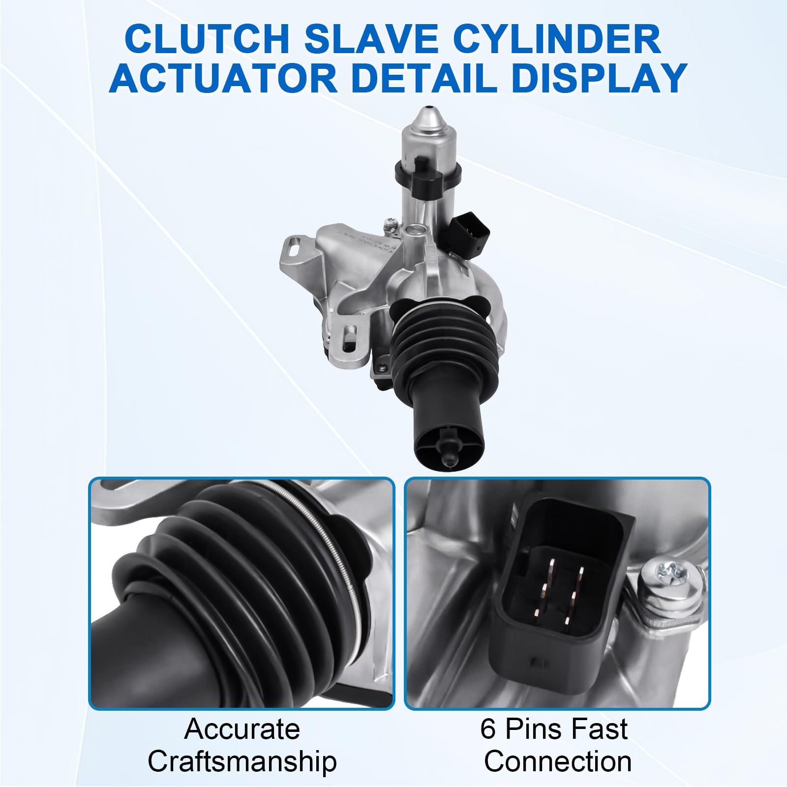 Actuador del cilindro esclavo del embrague de repuesto para Smart Fortwo II Coupe Cabrio 451 0.8 1.0 Número de pieza 4512500062 3981000066 3981000082