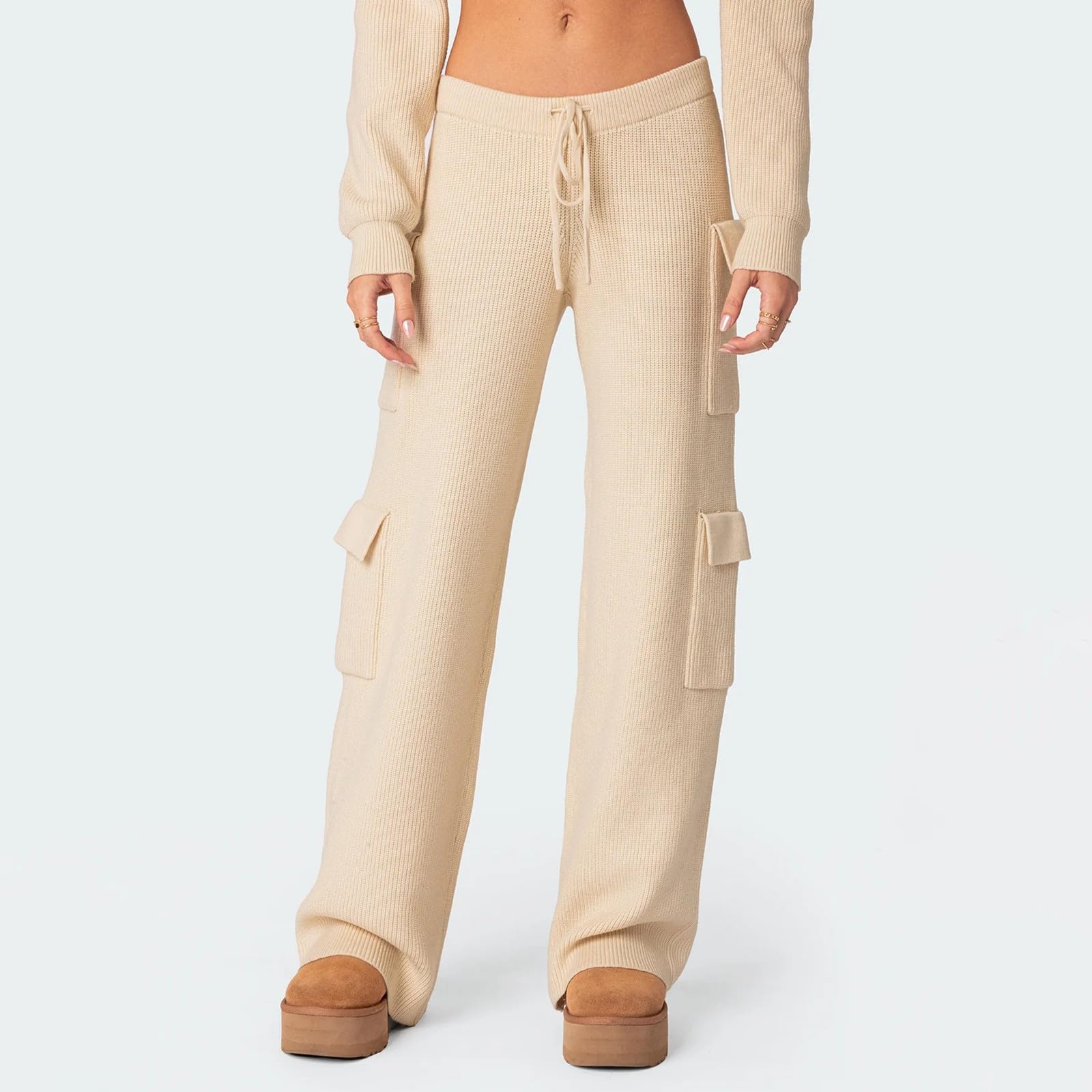 Completo Donna Sportiva Maglia Con Cappuccio Coulisse Pantaloni Tasche