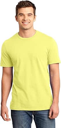 District - Young Mens Very Important Tee DT6000 Lemon Yellow | Amazon.com