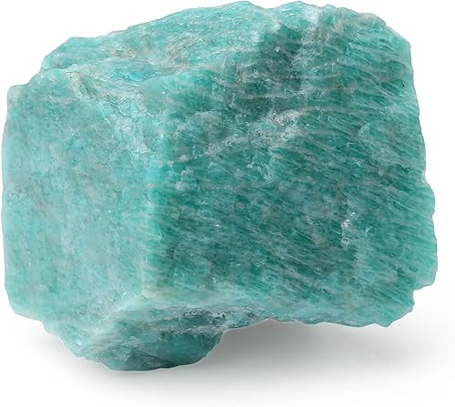 Miniatura 2 de XIANNVXI Cristal de amazonita de 2.5 pulgadas, cristales grandes en bruto, naturales en bruto, piedras preciosas a granel para curación de reiki,