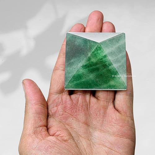 Miniatura 228 de Amazing Gemstone Lapis Lazuli Pyramid Crystal Healing Stones - 2" Great Pyramid Figurine of Natural Stone Pyramid for Meditation, Reiki, Chakra