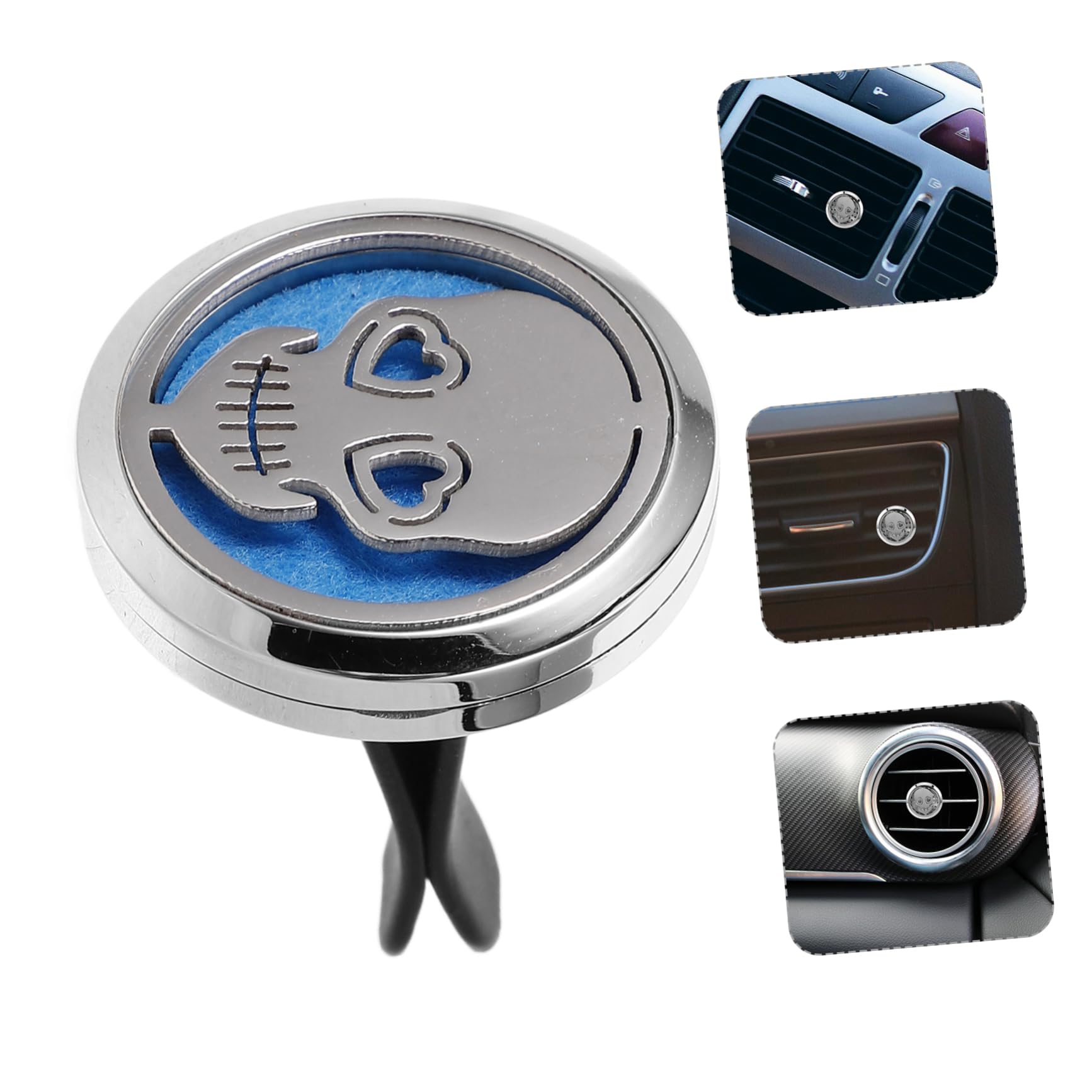 Gatuida 4 Stück Auto Aromatherapie Clip Armaturenbrett Dekorationen Auto Auslass Clips Auto Aroma Ornament Niedliche Aroma Clips Für Auto Niedliche Aroma Clips Für Clip Auto