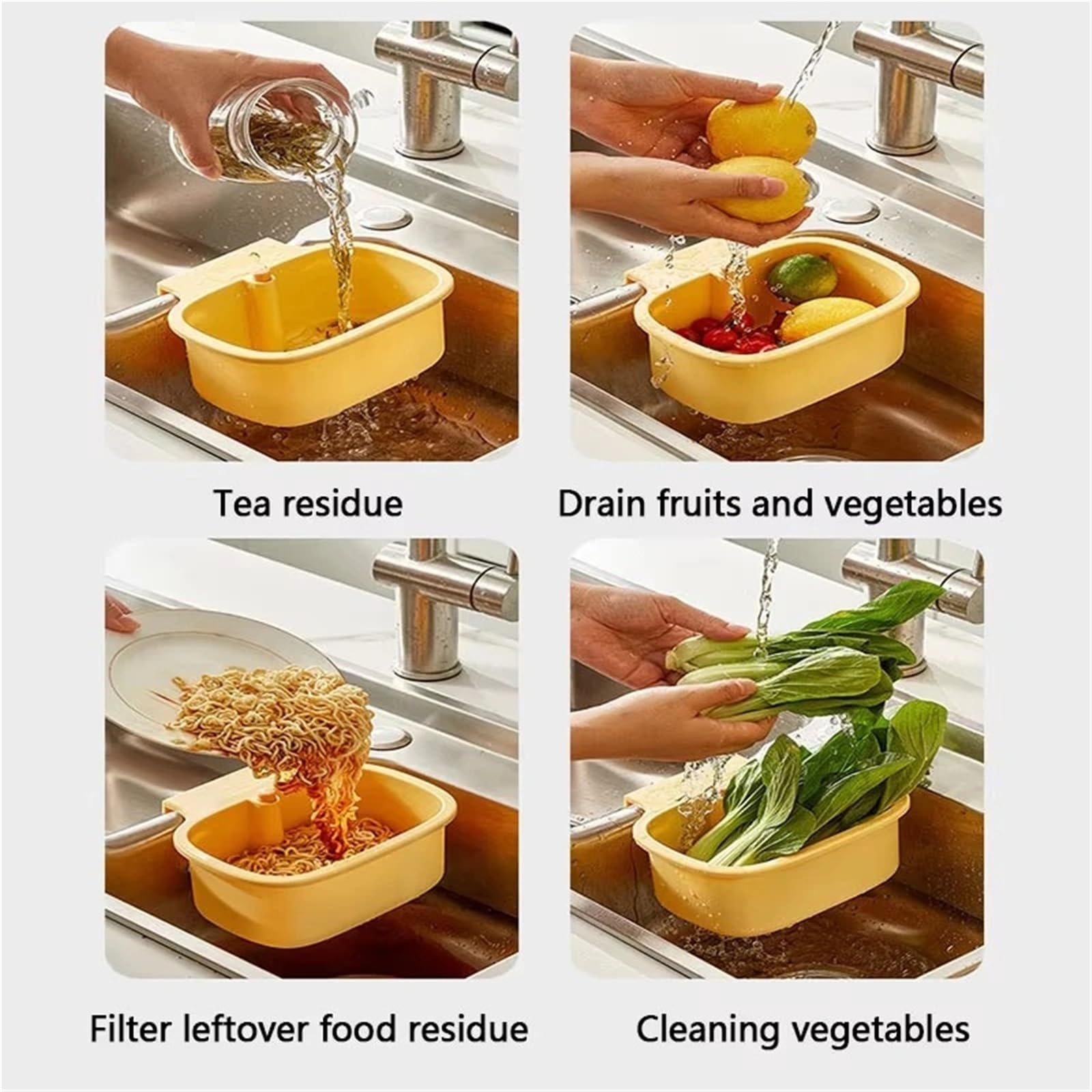 Filtre à déchets de cuisine 2 pièces Pour Déchets D'Évier