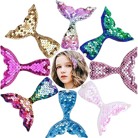 Amazon Co Jp 人魚の髪のクリップがキラキラマーメイドヘアクリップヘアアクセサリー キッズヘアピン メタルヘアバレット ワニの髪クリップの素敵なヘアピンピンクヘアアクセサリー ジュエリー