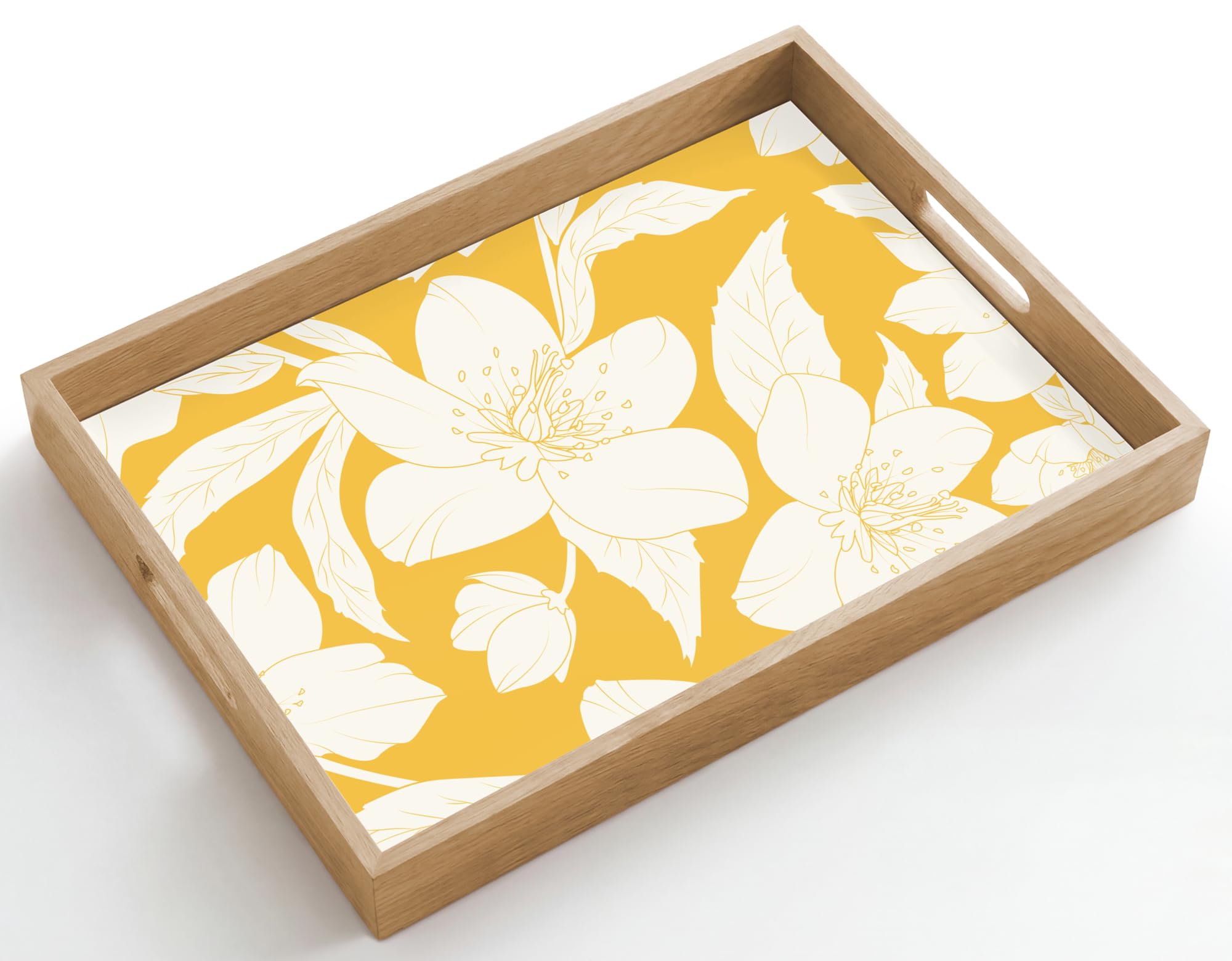 Plateau De Service Plateaux Repas Bois Decoratif Table Dejeuner