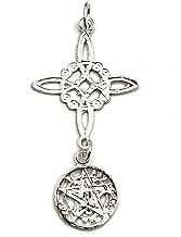 MASBARATA DOBLE PROTECCION NUDO DE BRUJA CON TETRAGRAMATON EN PLATA DE LEY
