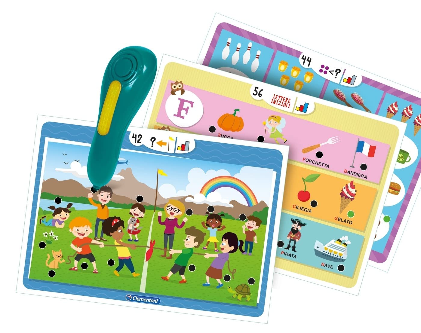 SAPIENTINO PENNA INTERATTIVA 1000 QUIZ GIOCO EDUCATIVO Clementoni 16798 Clementoni 8005125167982
