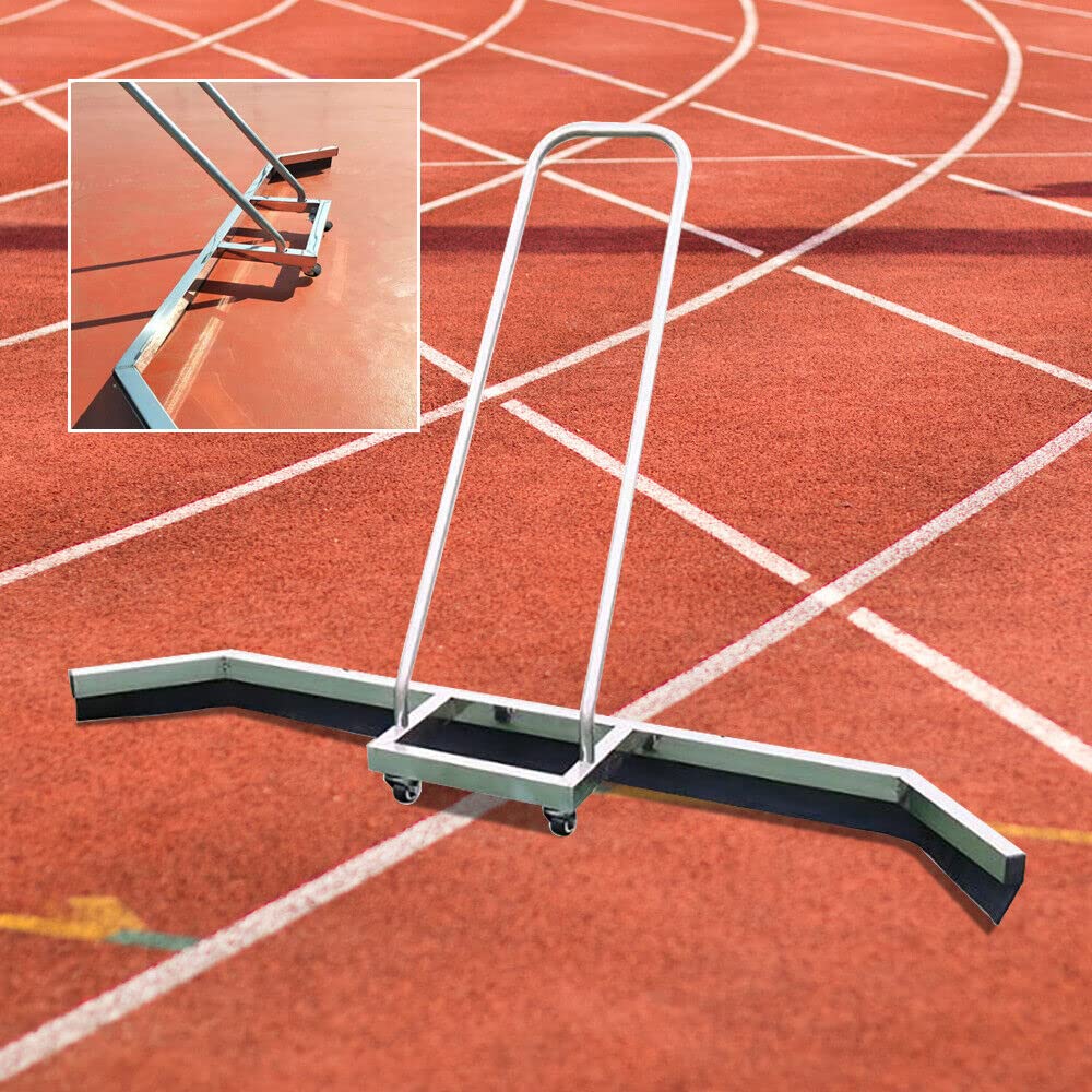 Removedor De Pista De Tenis Hoja De Goma De Espuma De Goma FáCil De Usar Rasqueta De Secador Superficie De Tenis Herramienta De RecuperacióN Pesada para Tenis para Eliminar La Superficie