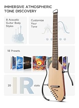 東*春様 美品 エレアコ DONNER HUSH-I PRO ケース、スタンド、 美品 エレアコ DONNER HUSH-I PRO ケース、スタンド、ピック付き