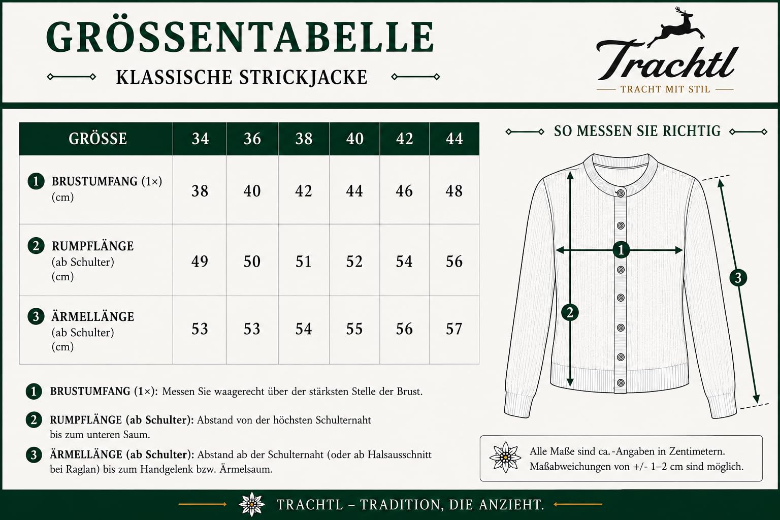 JACKE - TRACHTENJACKE BLAU (ORIGINAL TRACHTL)