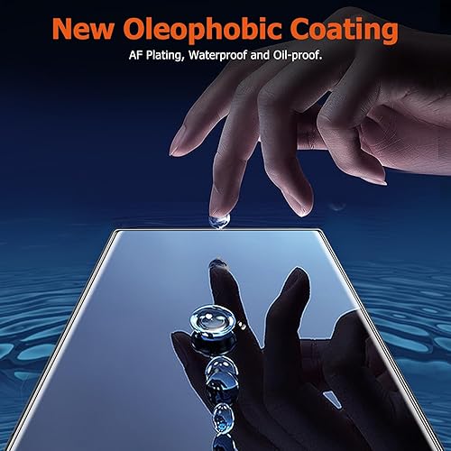 Miniatura 6 de LYWHL Paquete de 3 protectores de pantalla para Samsung Galaxy S24 Ultra, película de hidrogel de TPU flexible y duradera, protección de cobertura