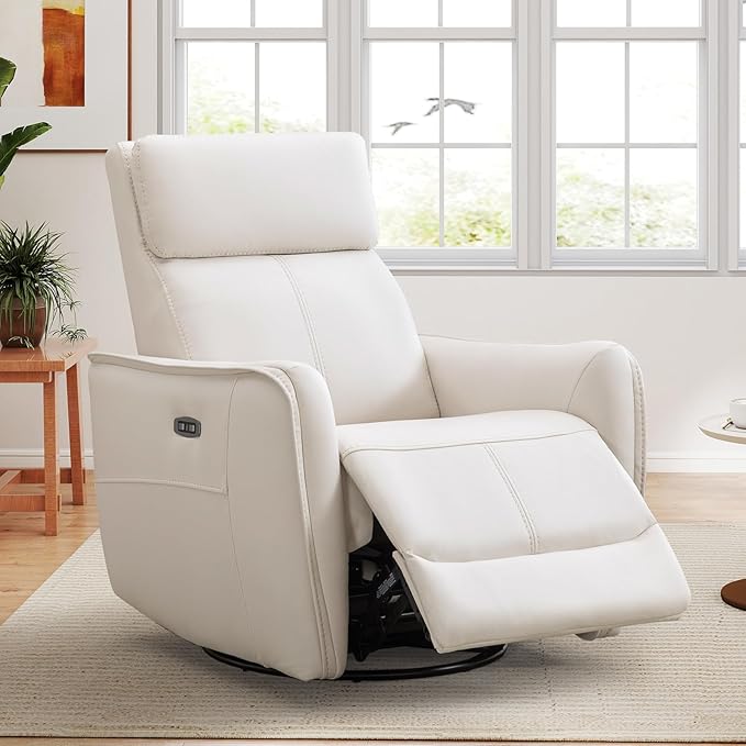Sillón Giratorio Eléctrico Reclinable con Apoyabrazos miniatura 8