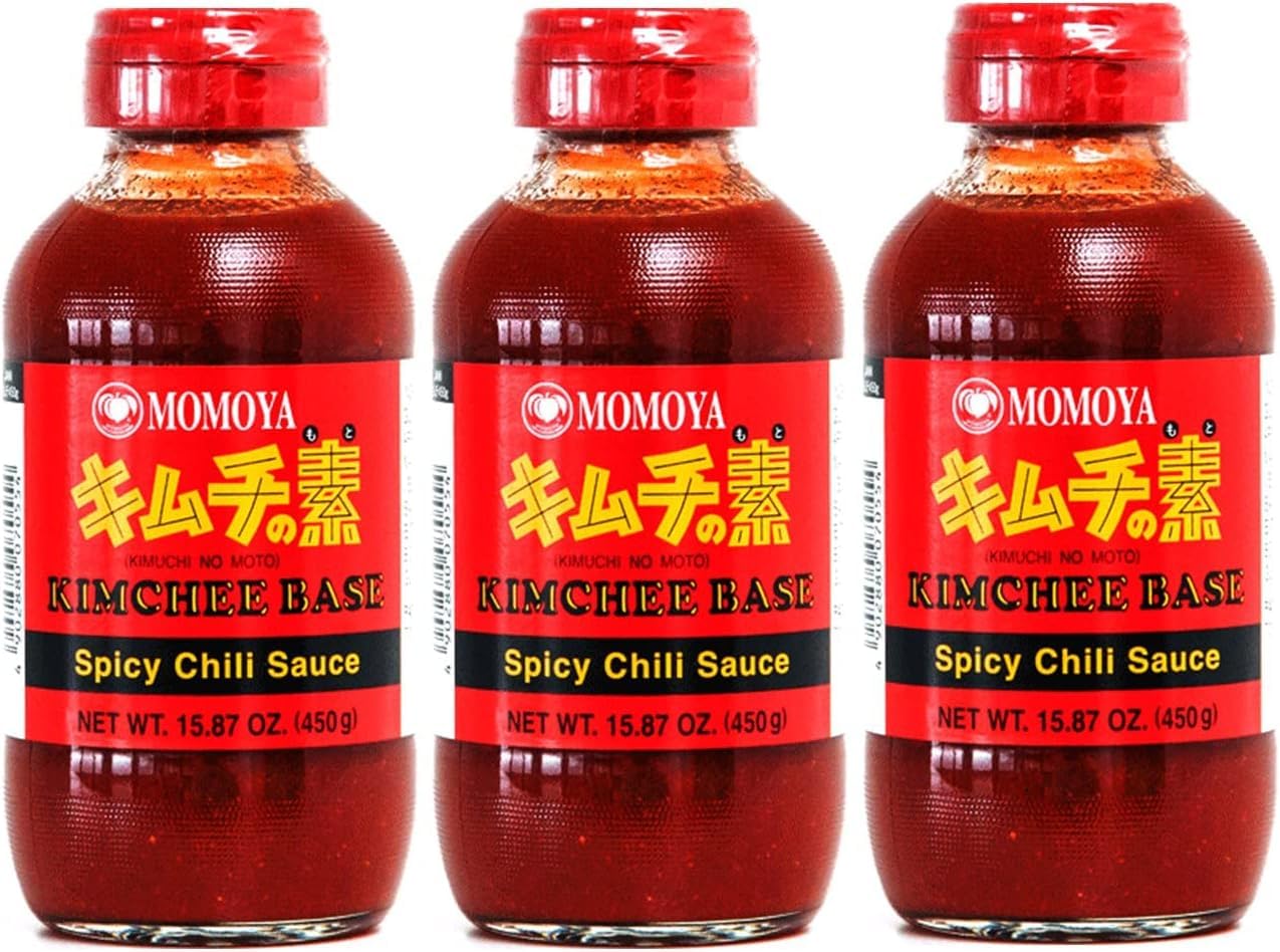 Momoya Basis Kimchi - Kimuchi Kimuchi No Moto Salsa-450G- 3 Einheiten - Pack Promoo