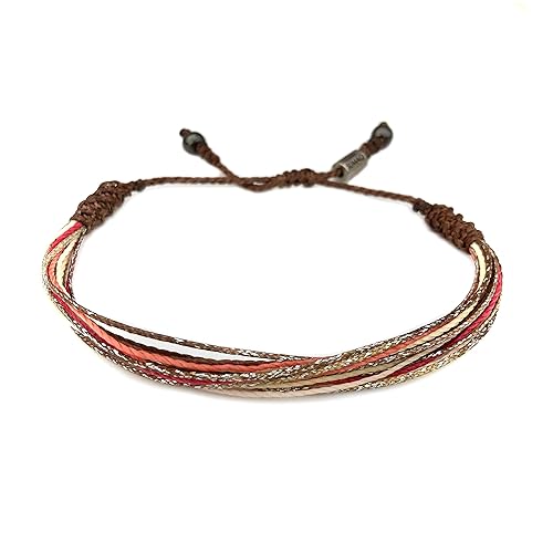 Miniatura 223 de Colorful Bracelet for Men and Women with Hematite Stones: Handmade Designer Adjustable Multistrand String Knotted Macrame Friendship Bracelet