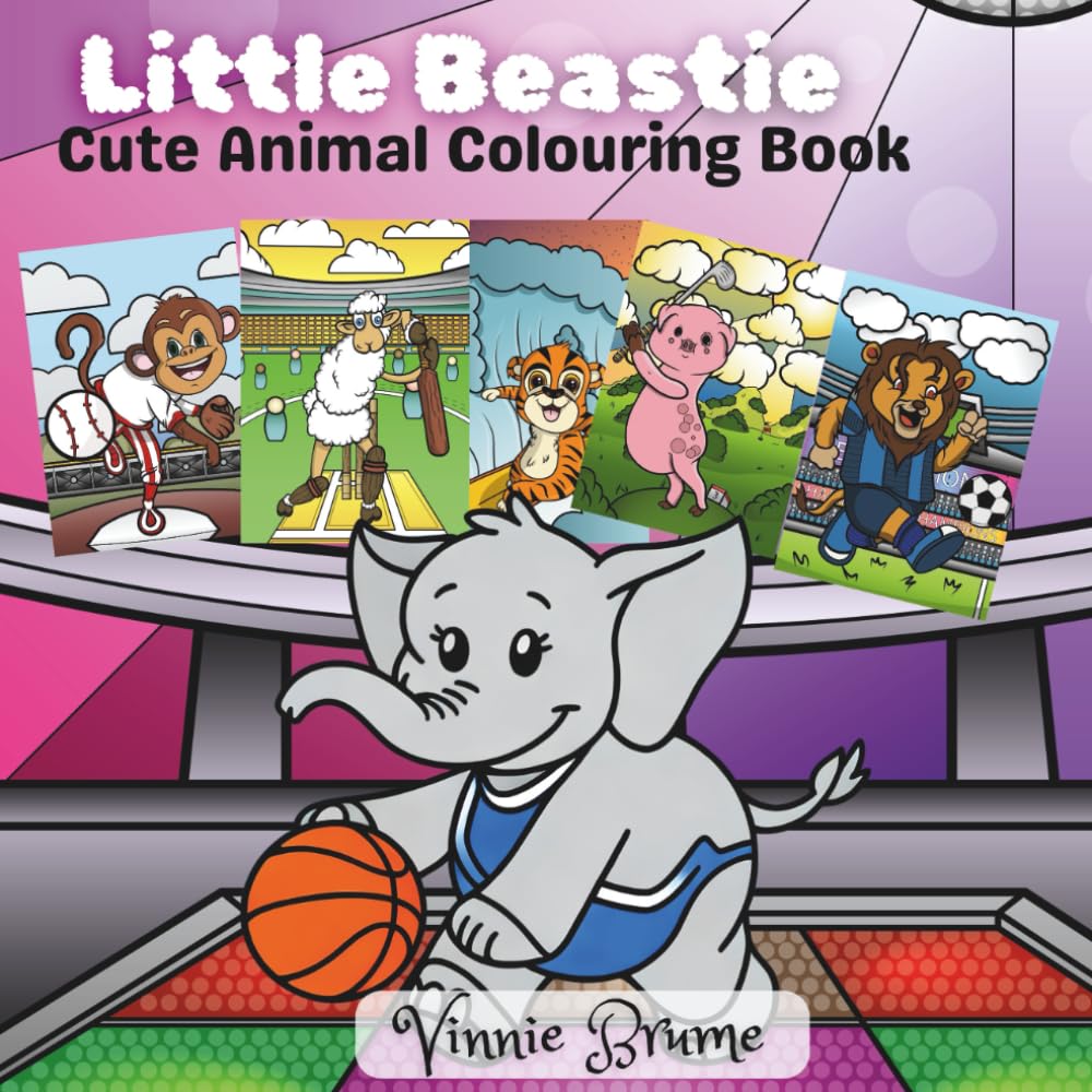 Little Beastie: Cute Animal Colouring Book