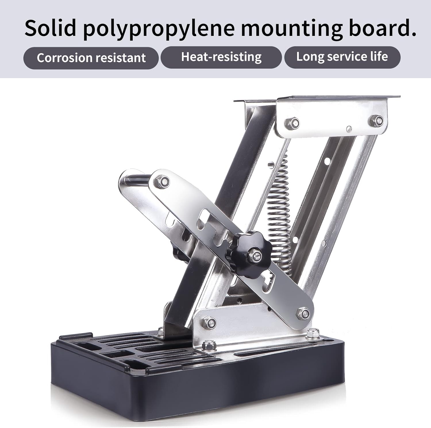 M-ARINE BABY Outboard Motor Bracket Kicker for Boat, Marine Auxiliary Trolling Mount 7.5-20hp : Sports & Outdoors