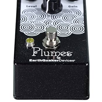 EarthQuaker Devices Plumes ギターエフェクター Plumes: A Tube Screamer style transparent overdrive pedal