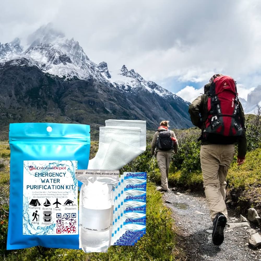 サバイバル浄水ポーチ | SEAL WATER FILTER SEAL™ Personal Filtration Pouches – Life Raft and Survival