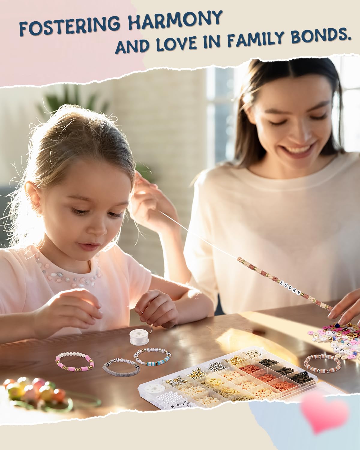 Cuentas de arcilla con cuentas de letras, pulseras para mujer, kit de fabricación de pulseras, cuentas doradas para hacer joyas, abalorios, pulseras de amistad, manualidades, regalos de cumpleaños