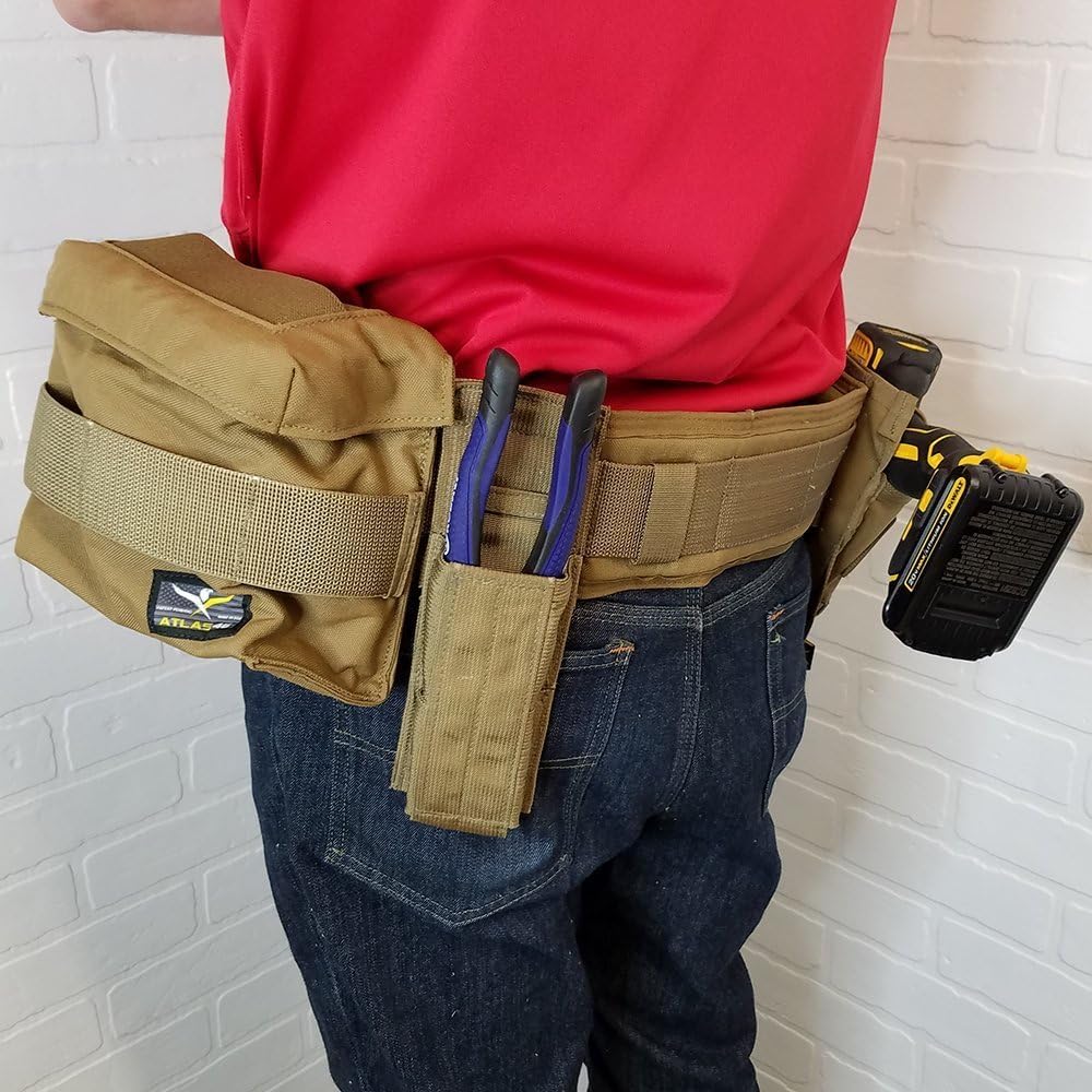 Amazon.co.jp: Atlas 46 Harvey サポートパッド付き作業ベルト