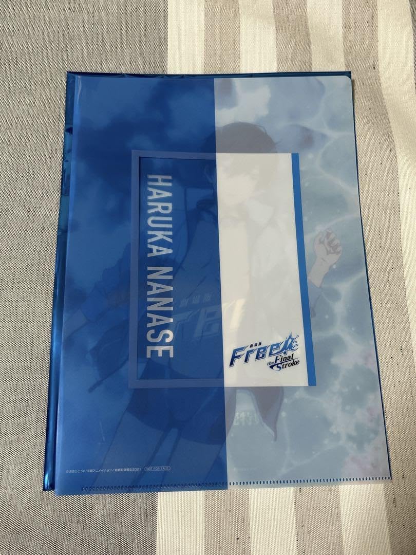 映画 free! 特典 クリアファイル 希少品 劇場版 前後編 前売り特典 クリアポスター ☆クリアファイル☆ Free