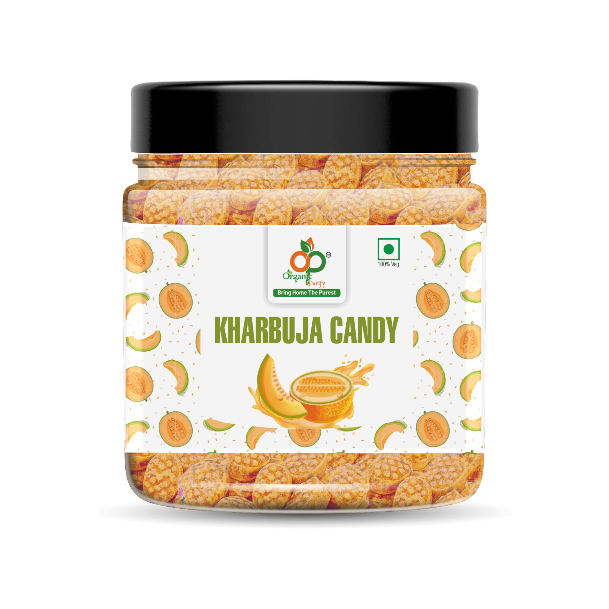 Organic Purify Muskmelon Candy Kharbuja flavour |Khatti Mithi Candy [ Jar Pack ] 400g (B0B97WW5QG) Amazon Price History, Amazon Price Tracker