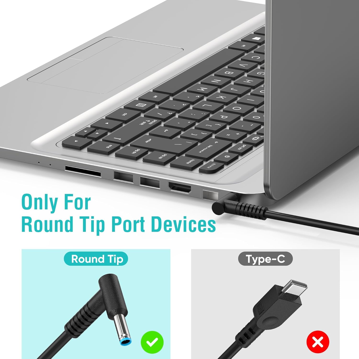 65W Laptop Charger Compatible with HP Pavilion x360 14 15 17 Envy 13 15 X360 Elitebook 840 G5,19.5V/3.33A AC Adapter Compatible with Zbook 14u G4 G5 15u 15 G3 ProBook Spectre Power Cord image 4 of 7 B0DDXRV8CF