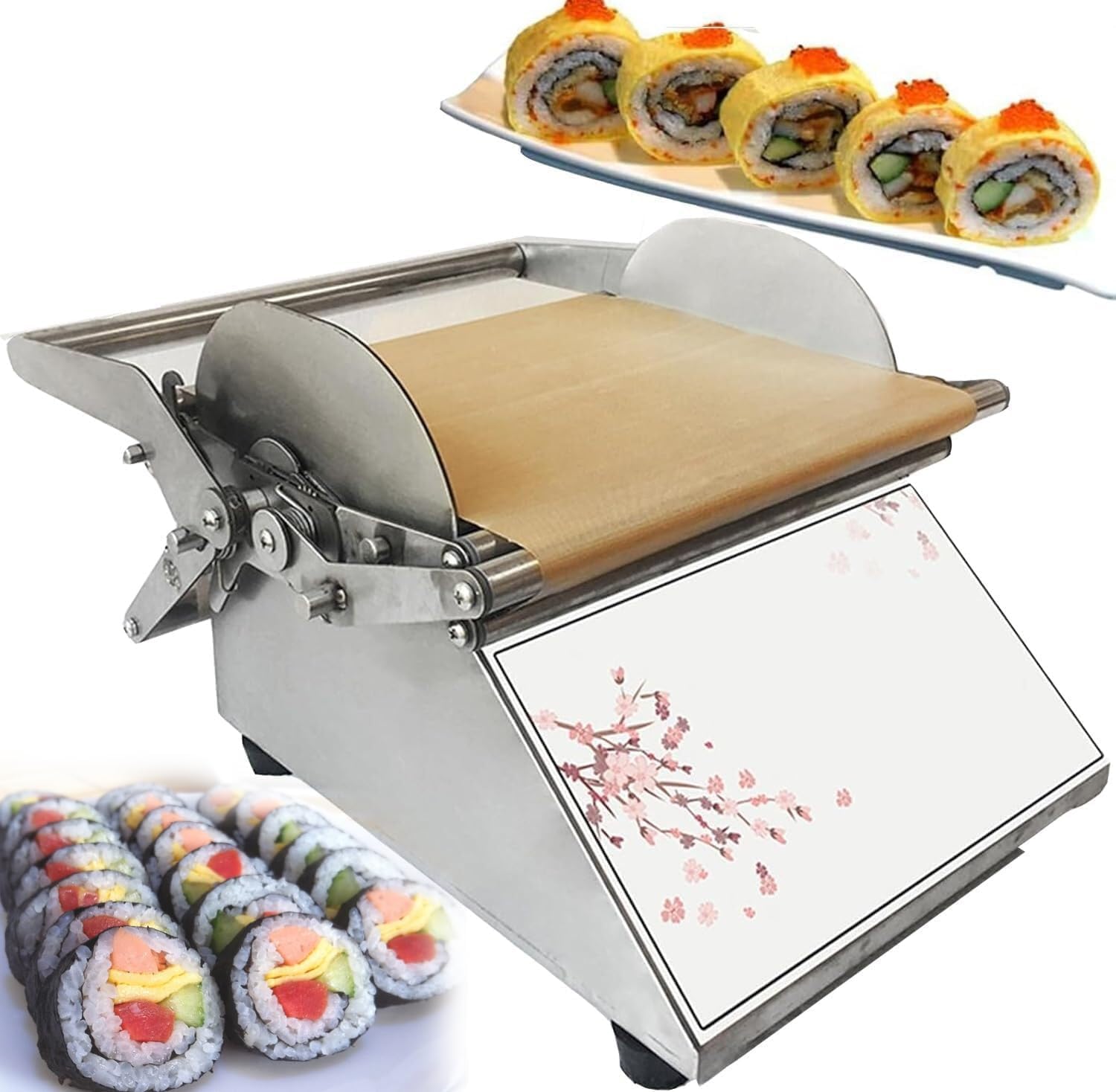 Manuelle Sushi-Maschine für selbstgemachte Rollen, Reisbällchen und Algenverpackungen in Küche und Restaurant