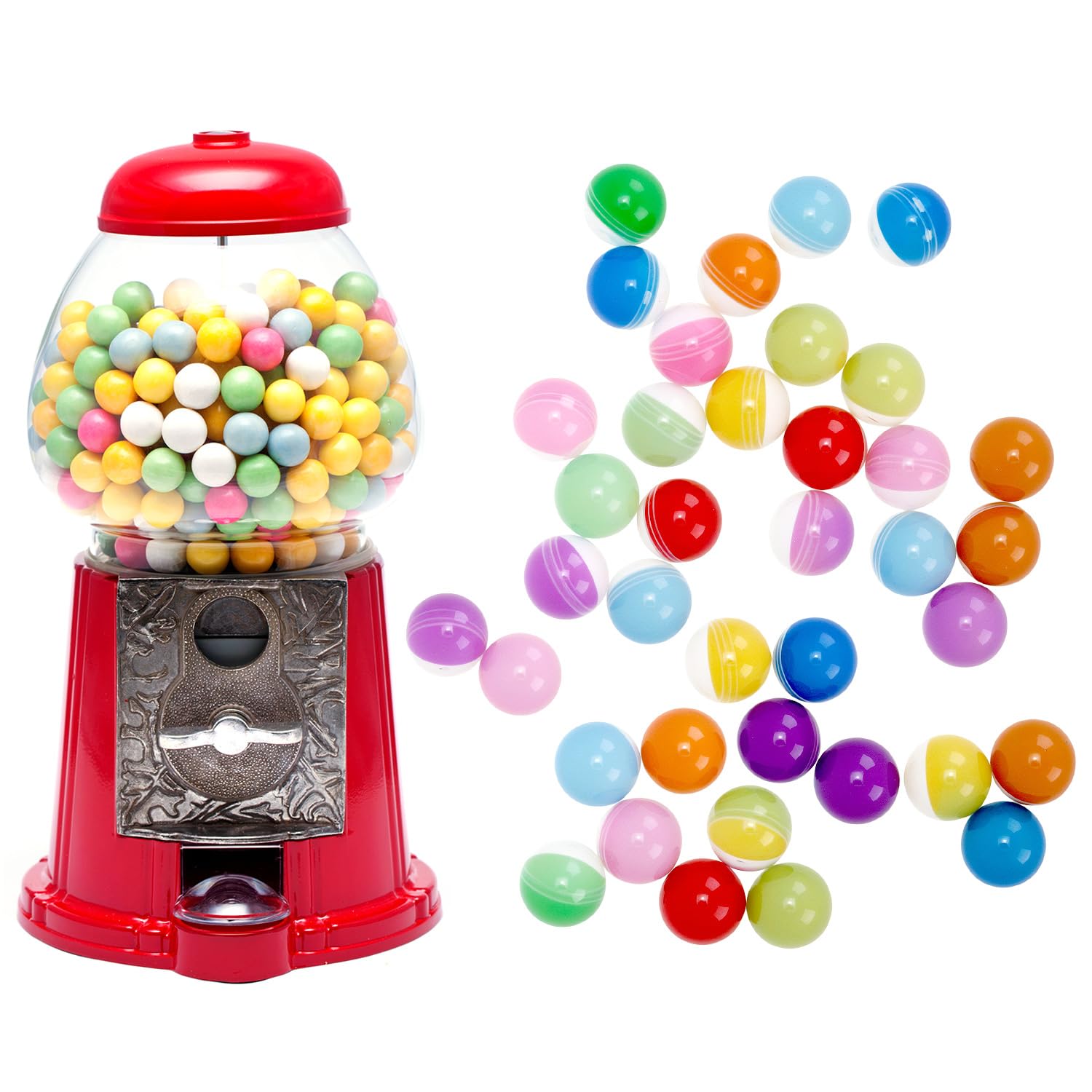 Ciieeo Capsule Distributori Automatici Rotonde – Palline Apribili 4,5 Cm Per Caramelle, Giochi E Regali