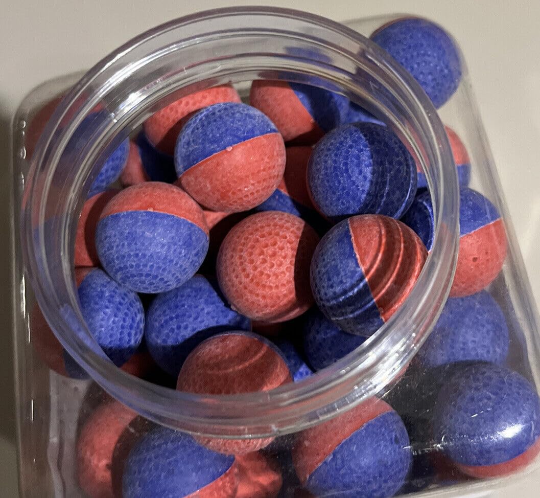 .68 Cal 30X HOT 15% PAVA Self Defense Pepper Ball Ammo - 80 pk