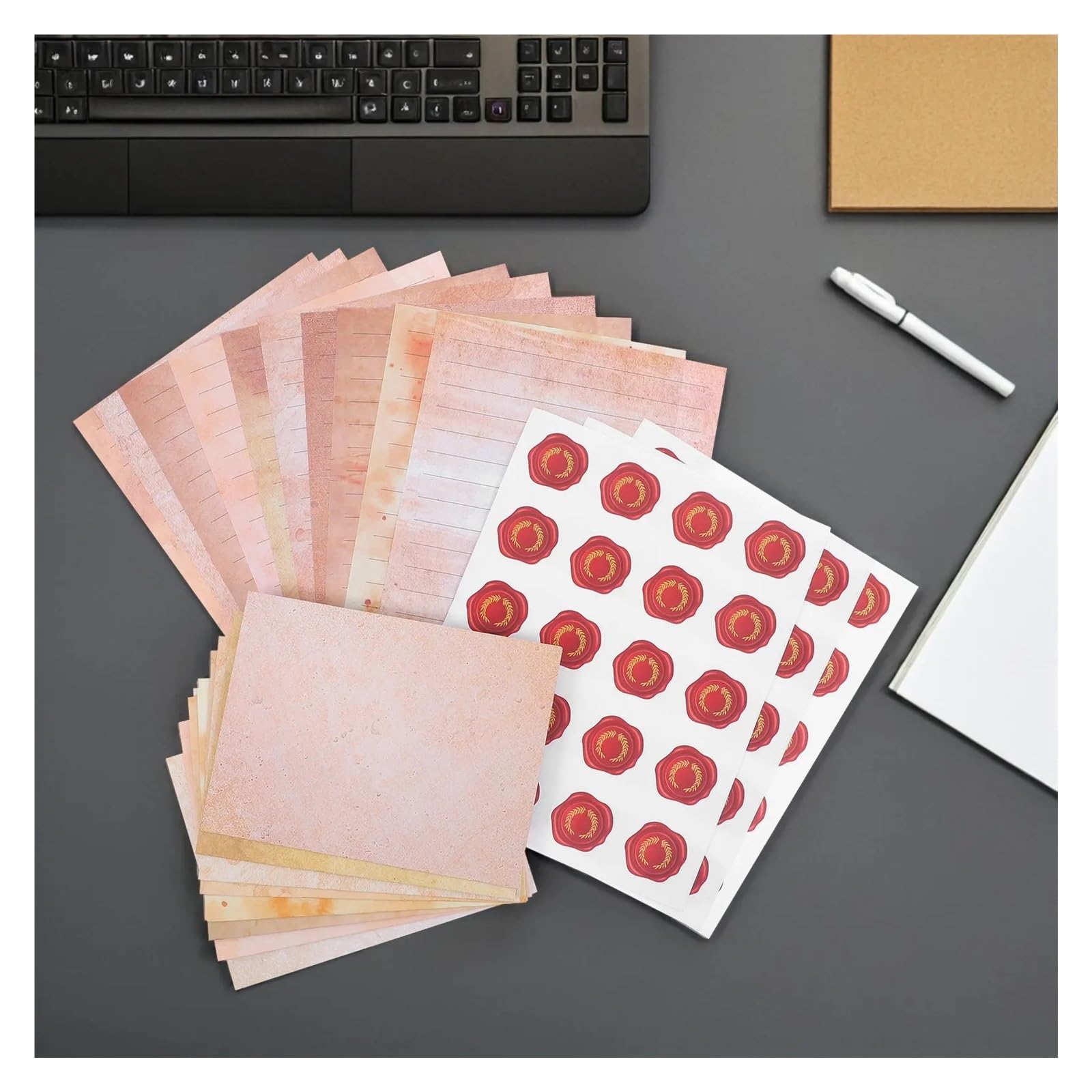Vintage Briefpapier 3Set Vintage Briefpapier-Set
