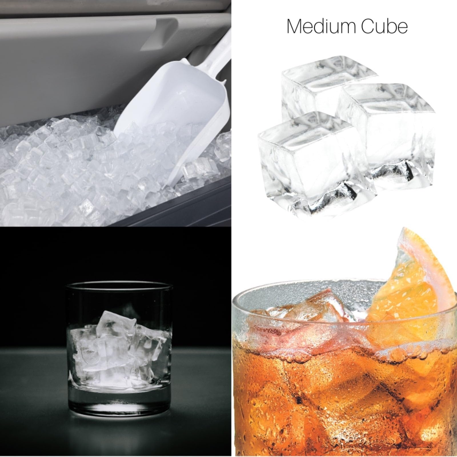 Scotsman Undercounter Medium Cube 20" Ice Maker - 100 Lb/Day, 57 Lb Storage Bin on Fridge.com - View 6