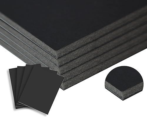 Tablero de espuma negra de 22 x 28 pulgadas, 5 unidades de tableros de espuma de 22 x 28 pulgadas, tablero de espuma de espuma de 316 de grosor,