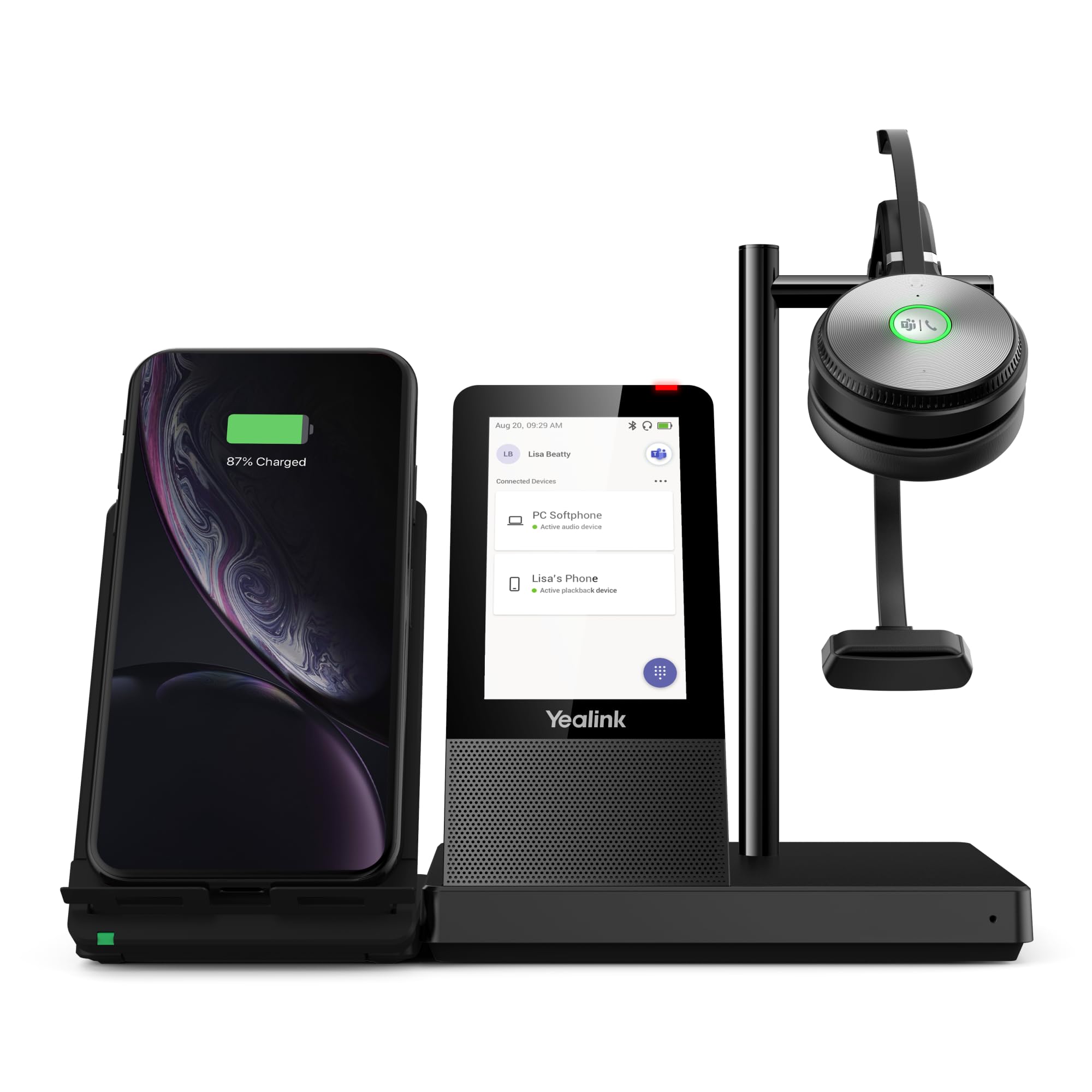 美品 Yealink WH66 Mono&WH66 Dual Yealink WH66 Industry Leading, All-In-One, Monaural DECT Wireless