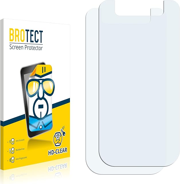 brotect 2-Pack Screen Protector compatible with Vtech Kidicom Advance 3.0 - HD-Clear Protection Film