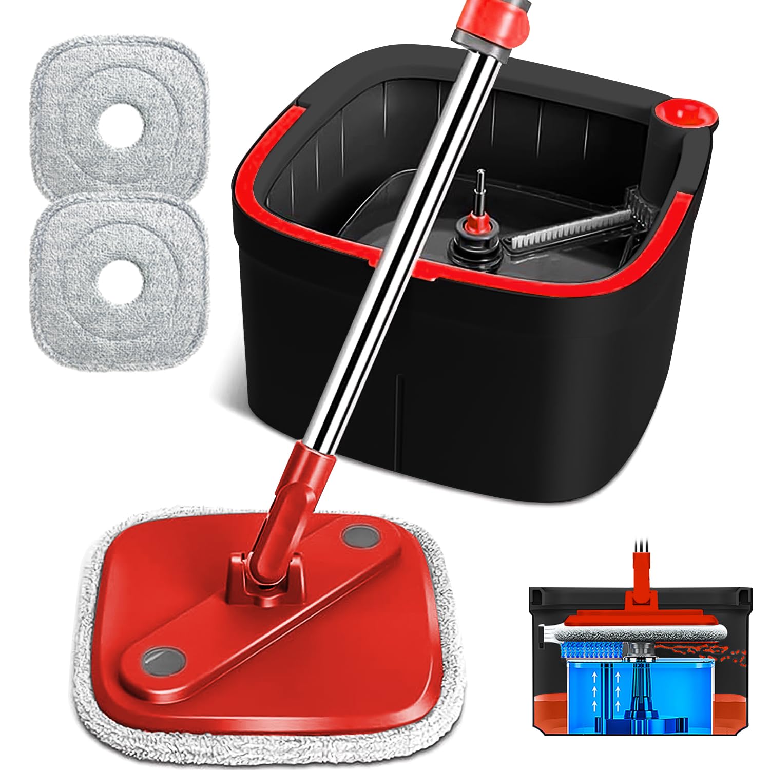 Tikaa Atok M16 Spin Mop