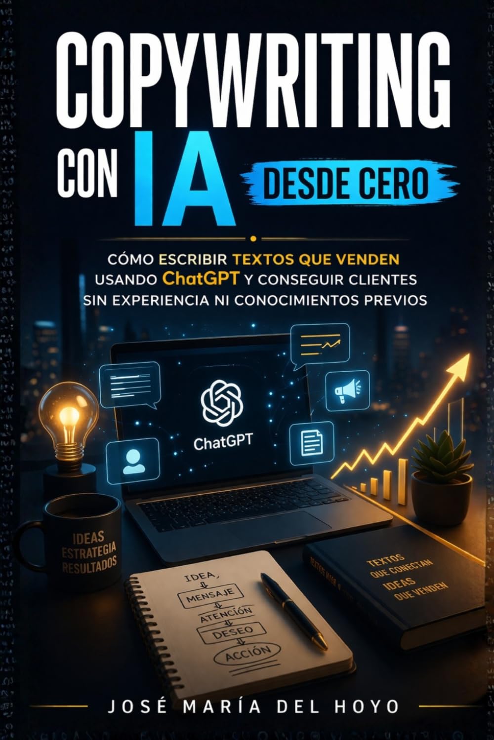 Copywriting con IA desde cero: Cómo escribir textos que venden usando ChatGPT y conseguir clientes sin experiencia ni conocimientos previos