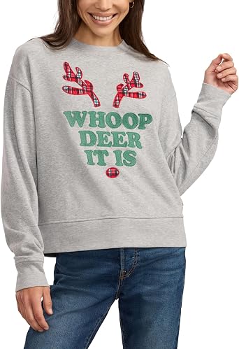 Tipsy Elves Cozy Christmas Sweatshirts for Women - Cute Festive Womens Xmas Pullovers - Winter Holiday Outfit