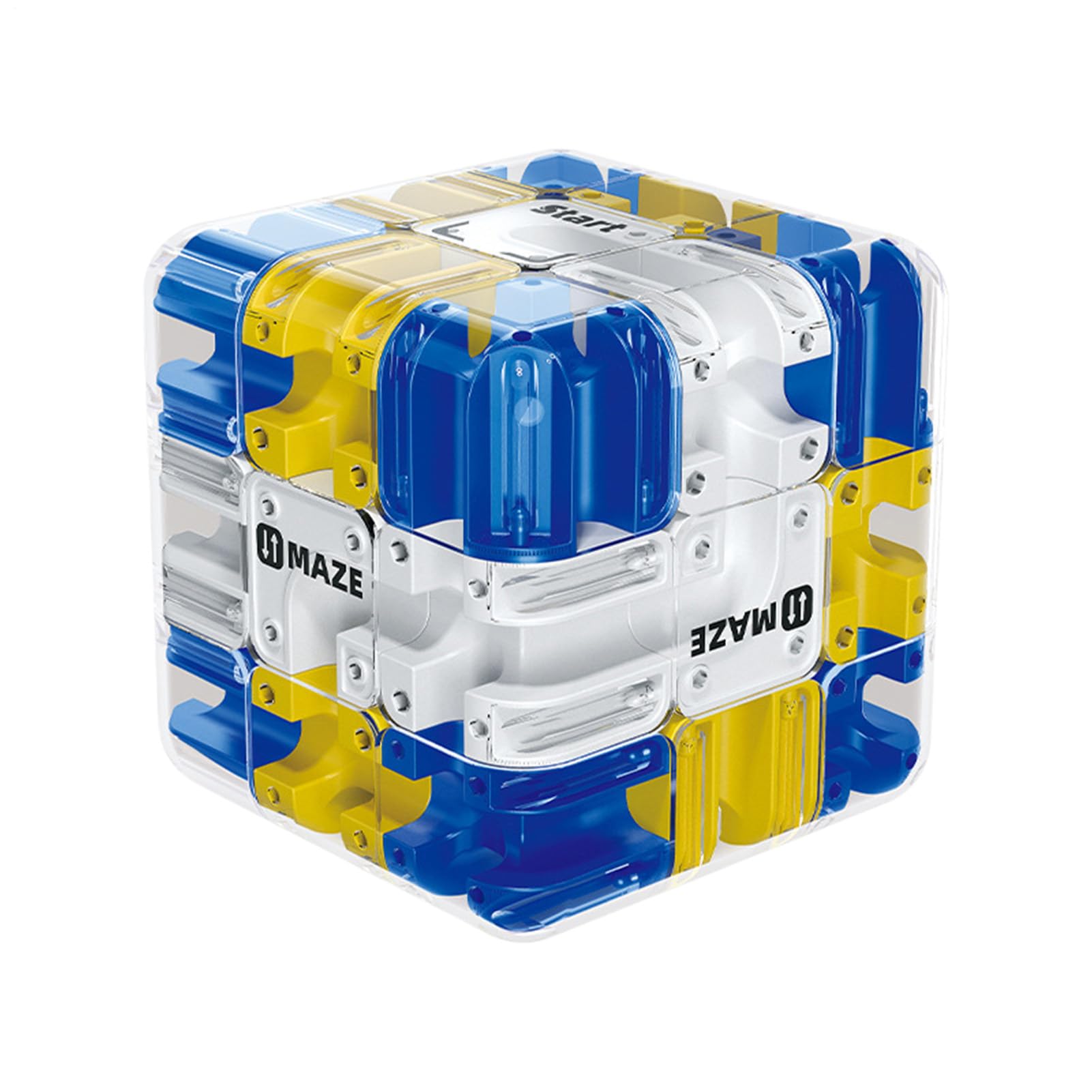 – Labyrinth Puzzle Cube, 3D Puzzles For Kids, Spatial Awareness Logic Development Labyrinth Puzzle | Maze Cube Color-Match Game For Boys Girls Teen Adults Kids