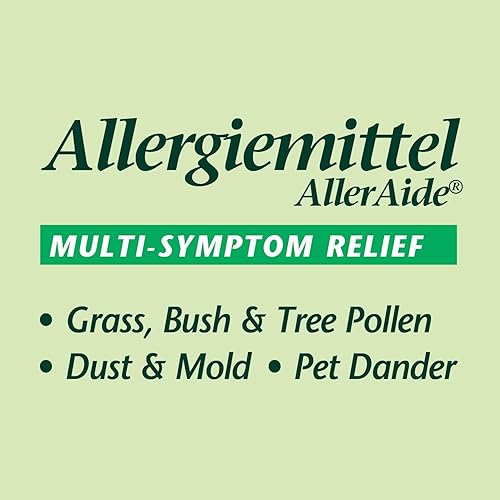 Miniatura 4 de Nature's Way Boericke & Tafel Allergiemittel AllerAide, Alivio de la Alergia, 40 Tabletas