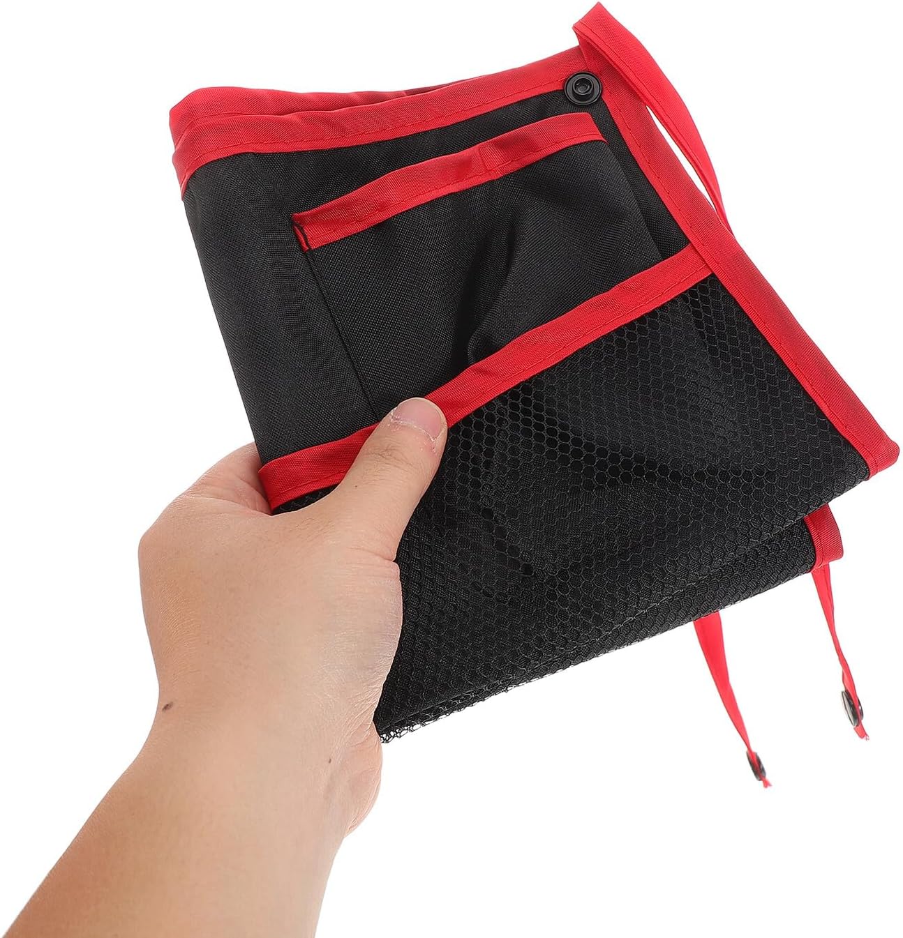VICASKY Multi-functional Stroller Hanging Bag Diaper Bag Organizer with Large Capacity Universal Mesh Storage Portable Stroller Accessory for Travel and Daily Use image 3