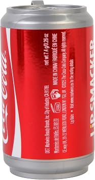 Lip Smacker Coca-Cola, Children's Lip Balm with Original Coca-Cola Flavor, Transparent and Hydrating Formula