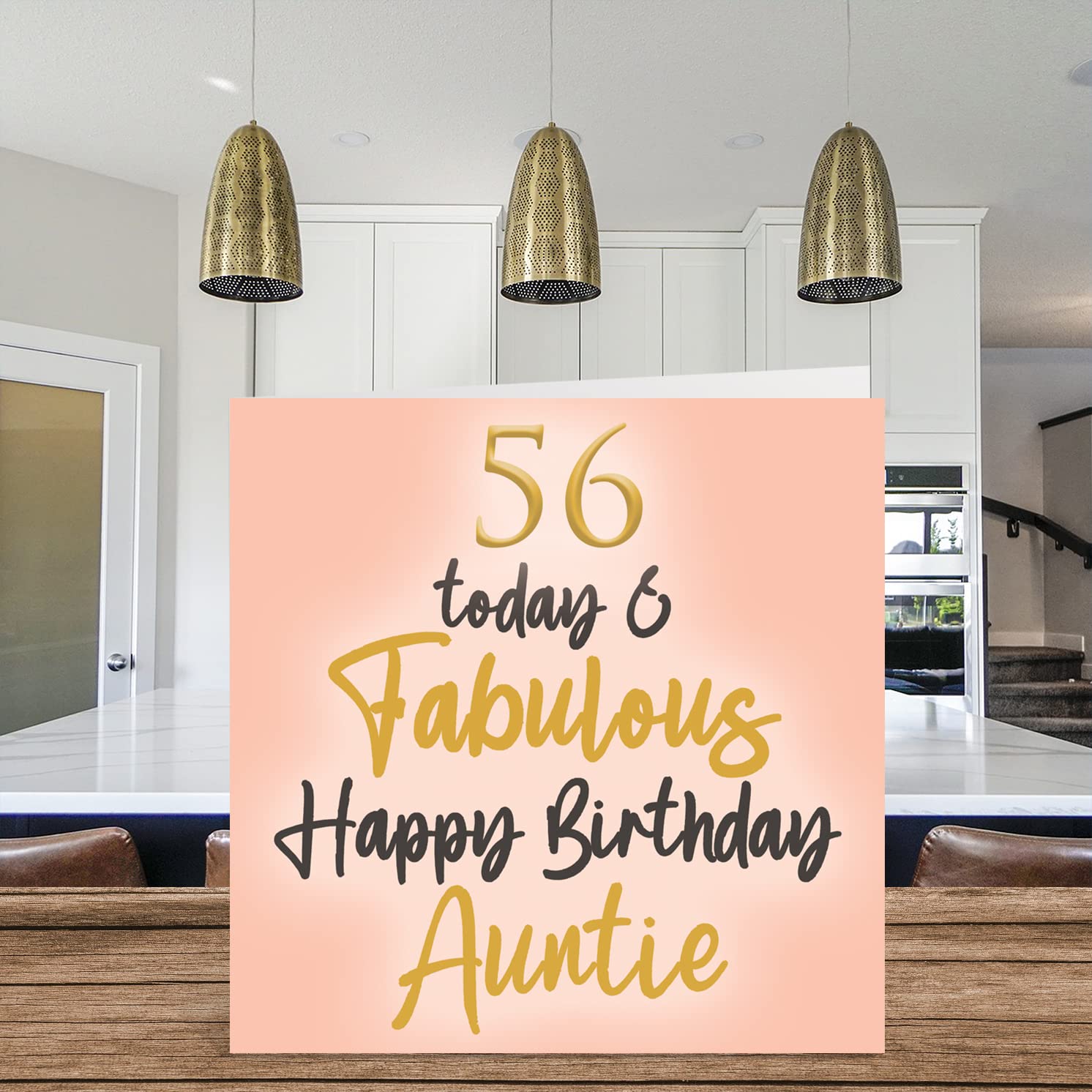 Fabuleuses Cartes D'anniversaire 56 Ans Pour Tante – 56 Today