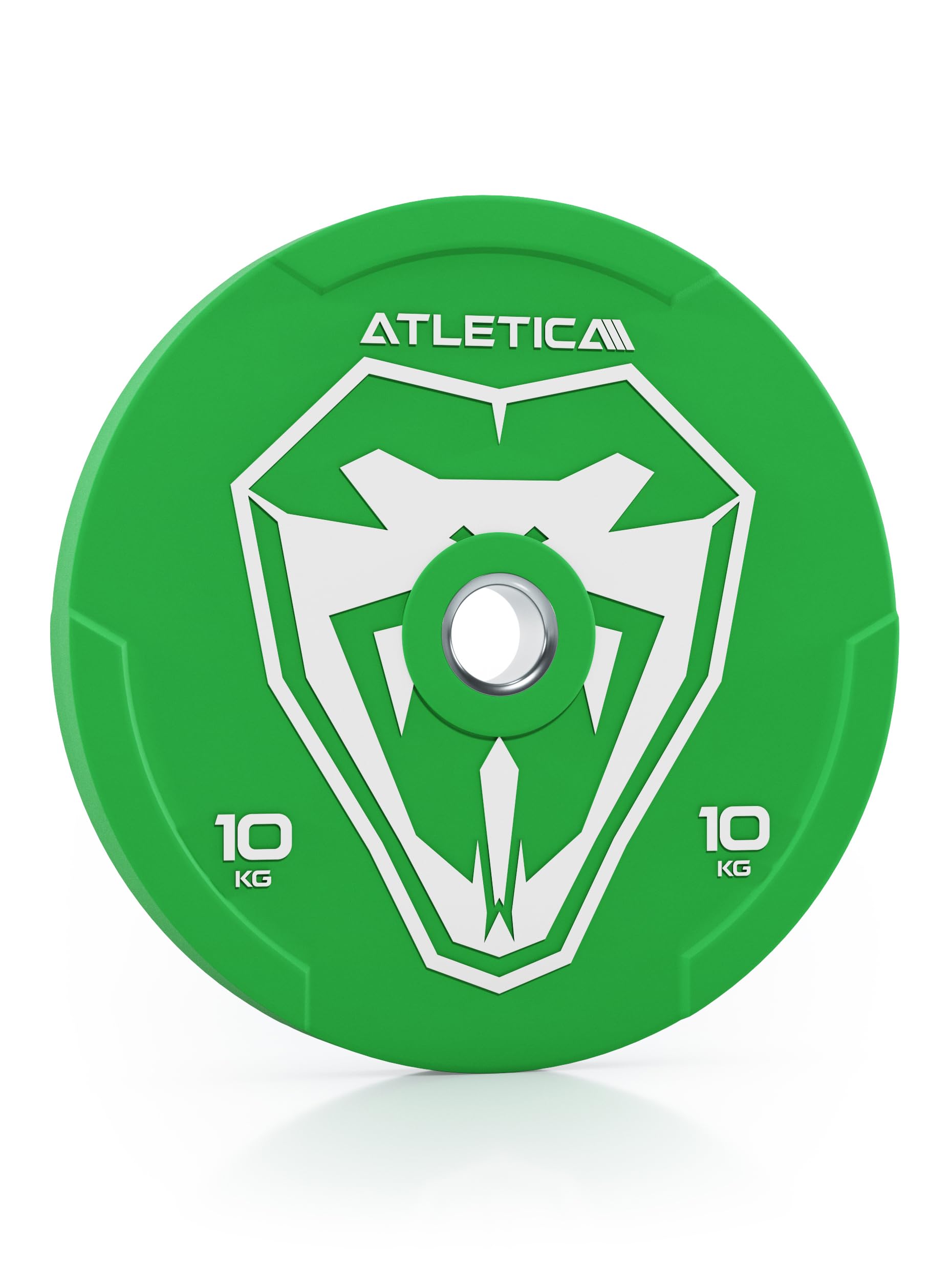 ATLETICA Animal Bumper Plates 10 kg, Par