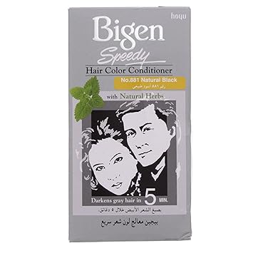 Bigen Speedy Hair Color Conditioner No. 881 Natural Black , 80g