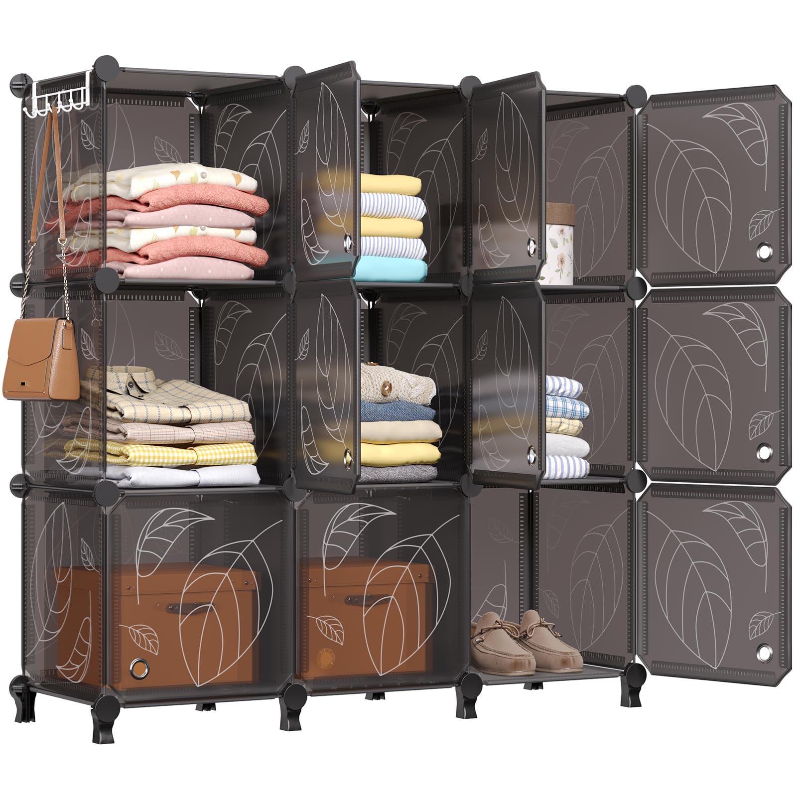 Snapklik.com : GREENSTELL Closet Organizer, 9 Cube Storage Organizer